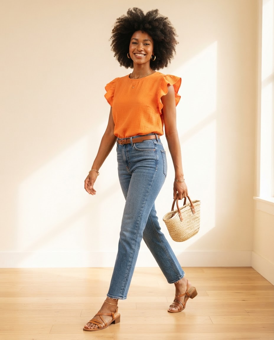The happy-hour blouse